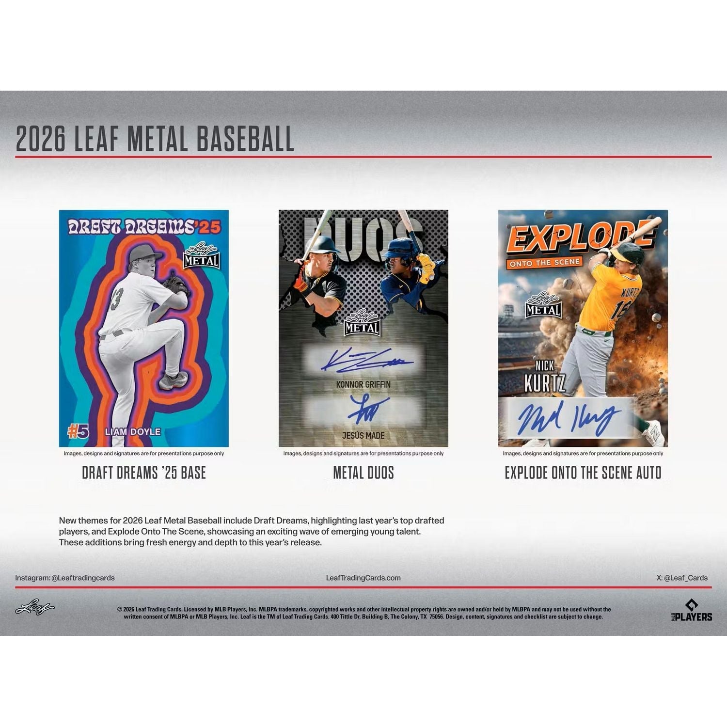 2026 Leaf Metal Baseball Hobby Box