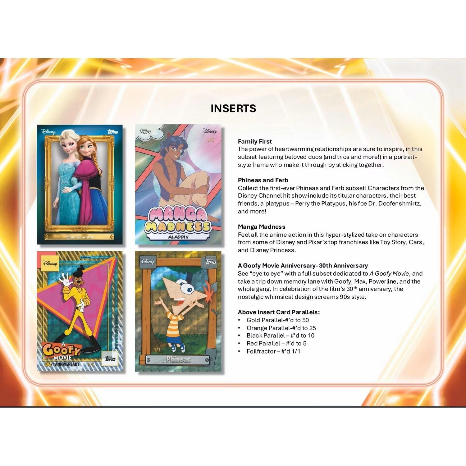 2026 Topps Disney Neon Hobby Box