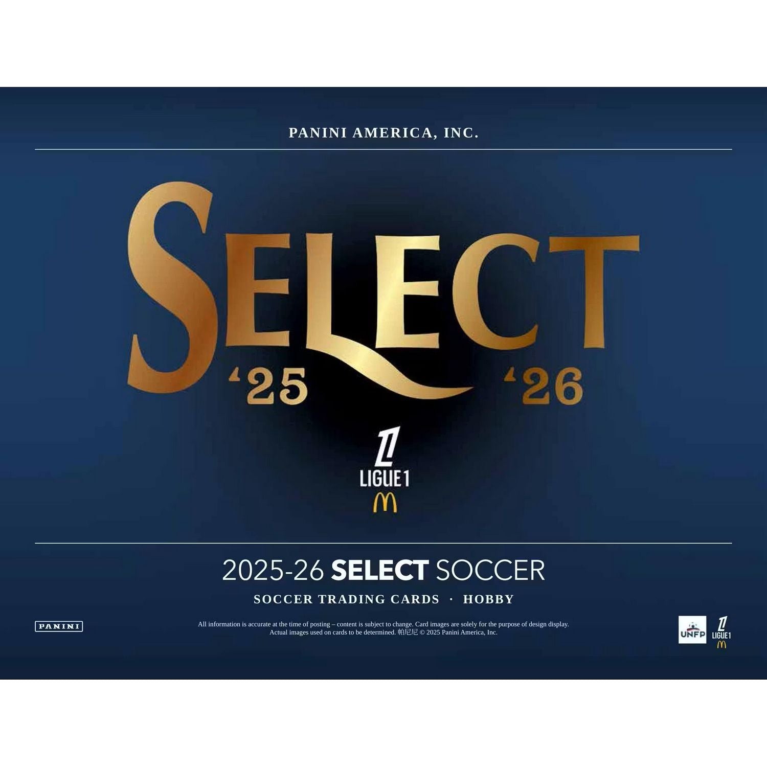 2025-26 Panini Select Ligue 1 Soccer H2 Box
