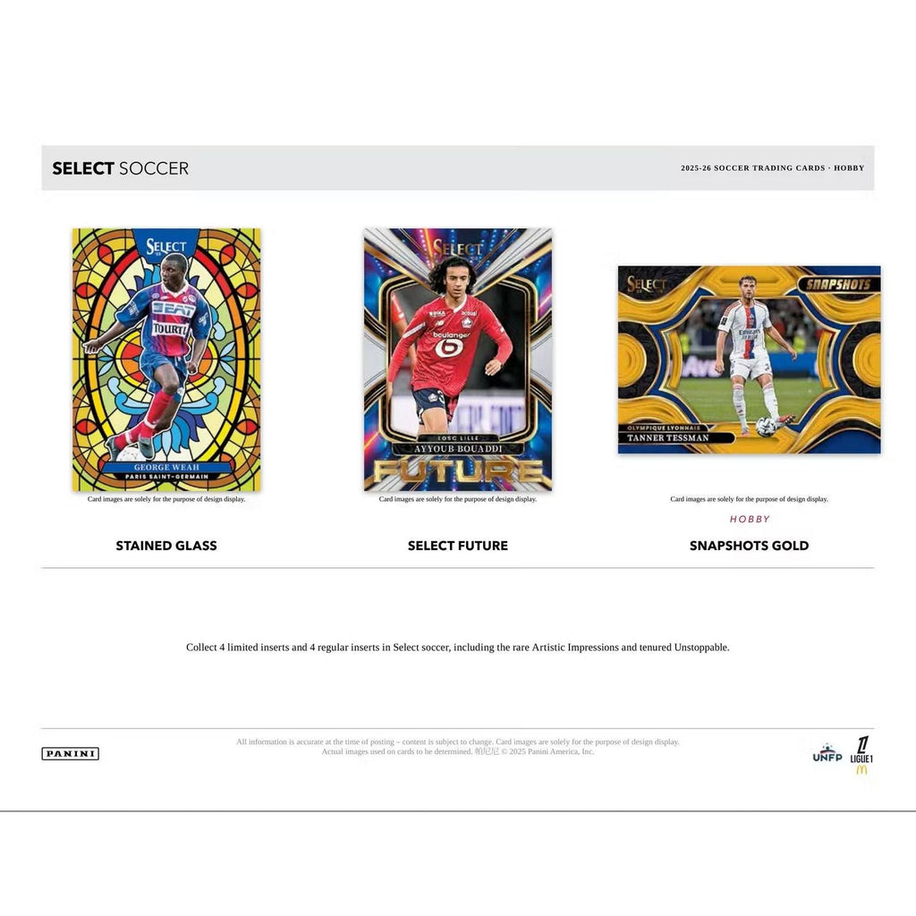 2025-26 Panini Select Ligue 1 Soccer H2 Box