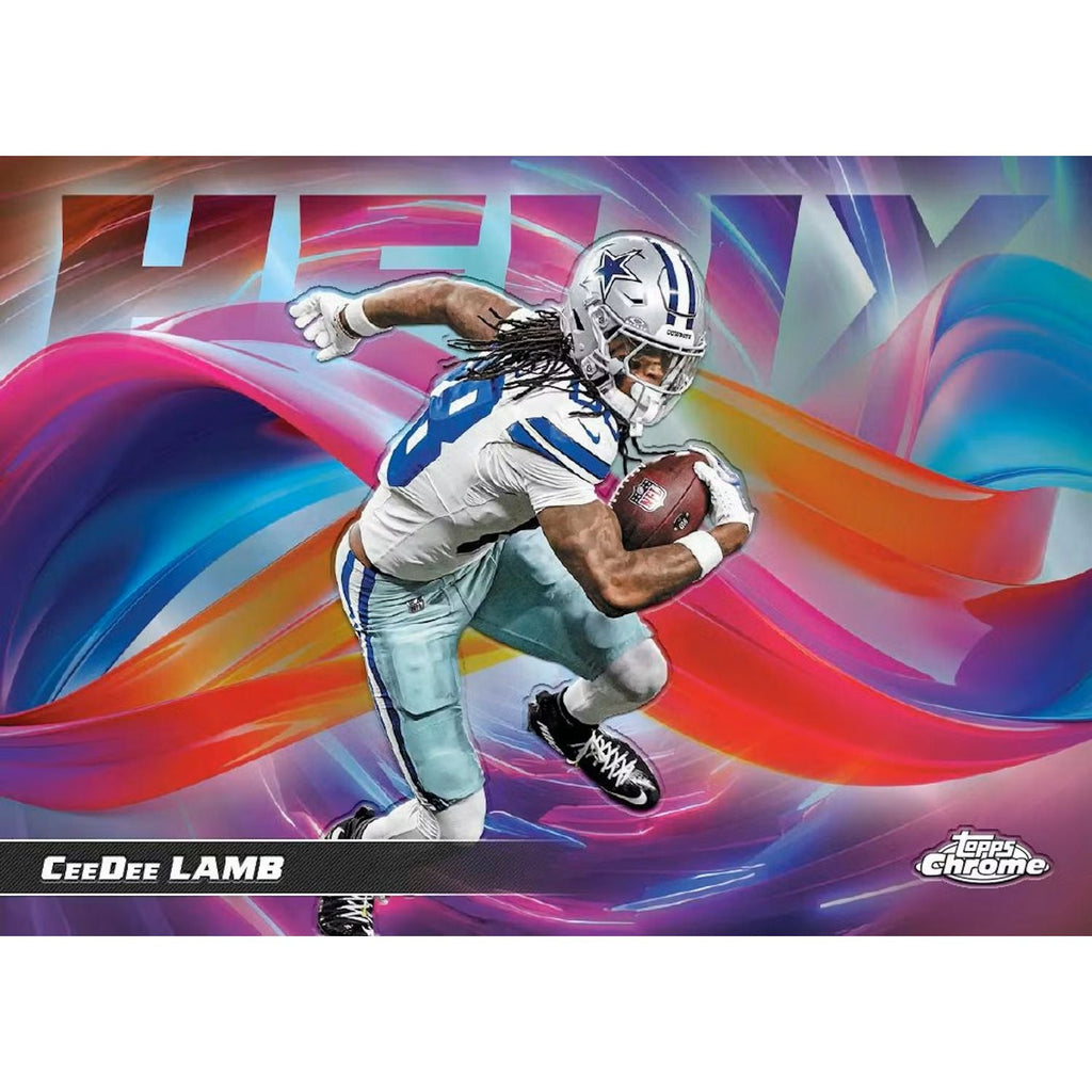 2025 Topps Chrome Football Hobby Box