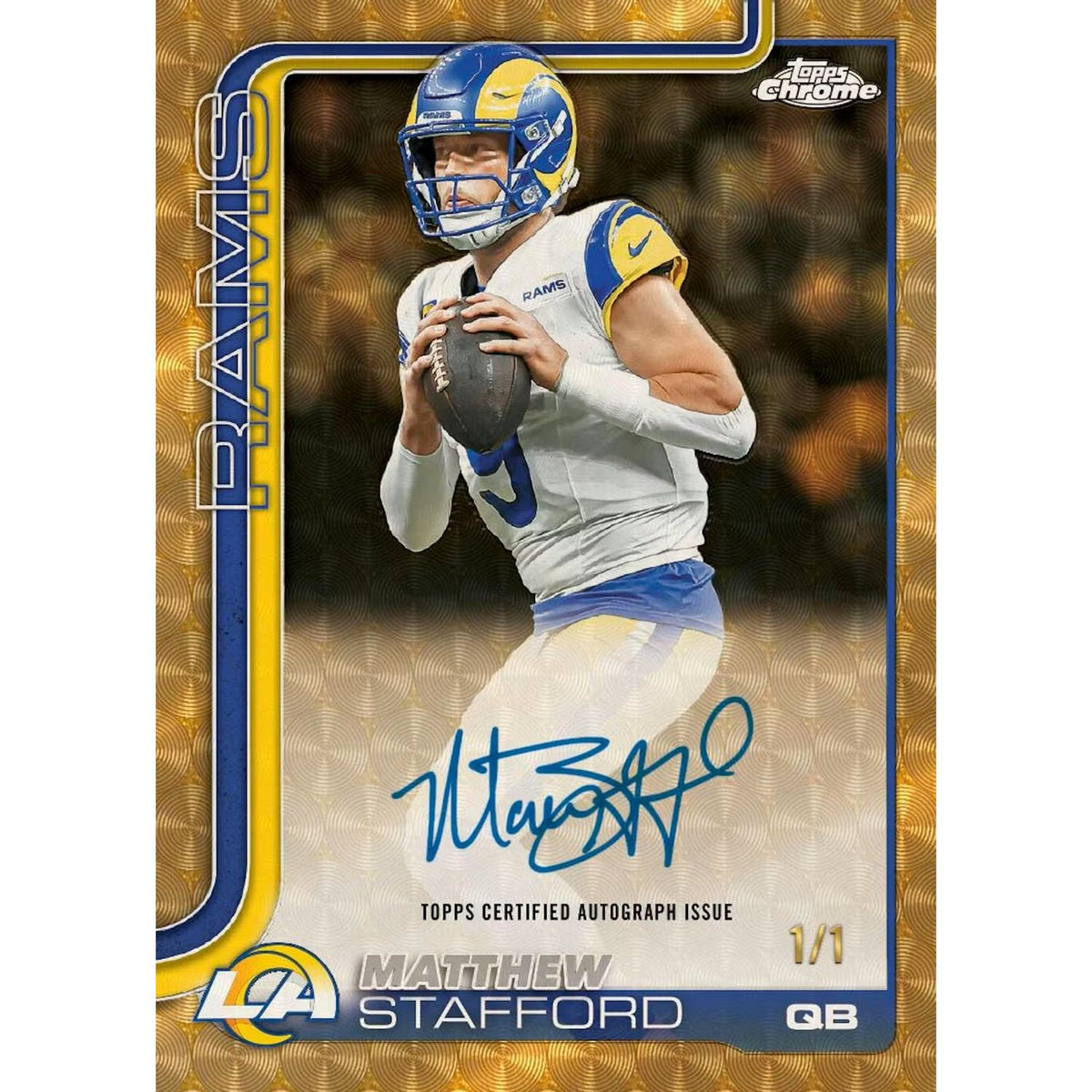 2025 Topps Chrome Football Hobby Box