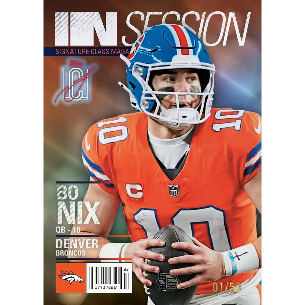 2025 Topps Signature Class Football Jumbo Box