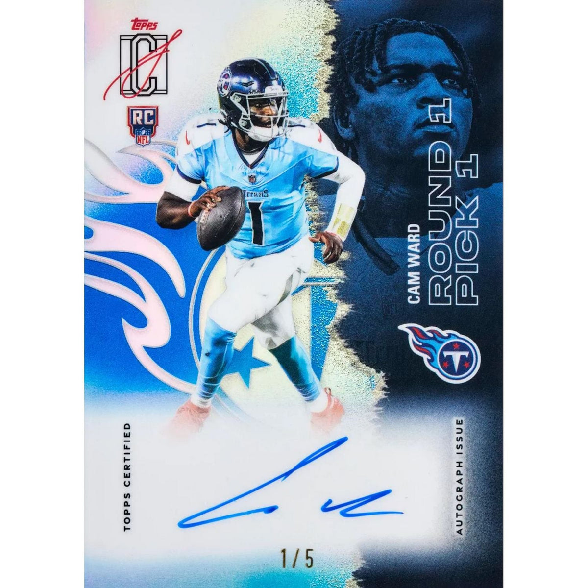 2025 Topps Signature Class Football Jumbo Box