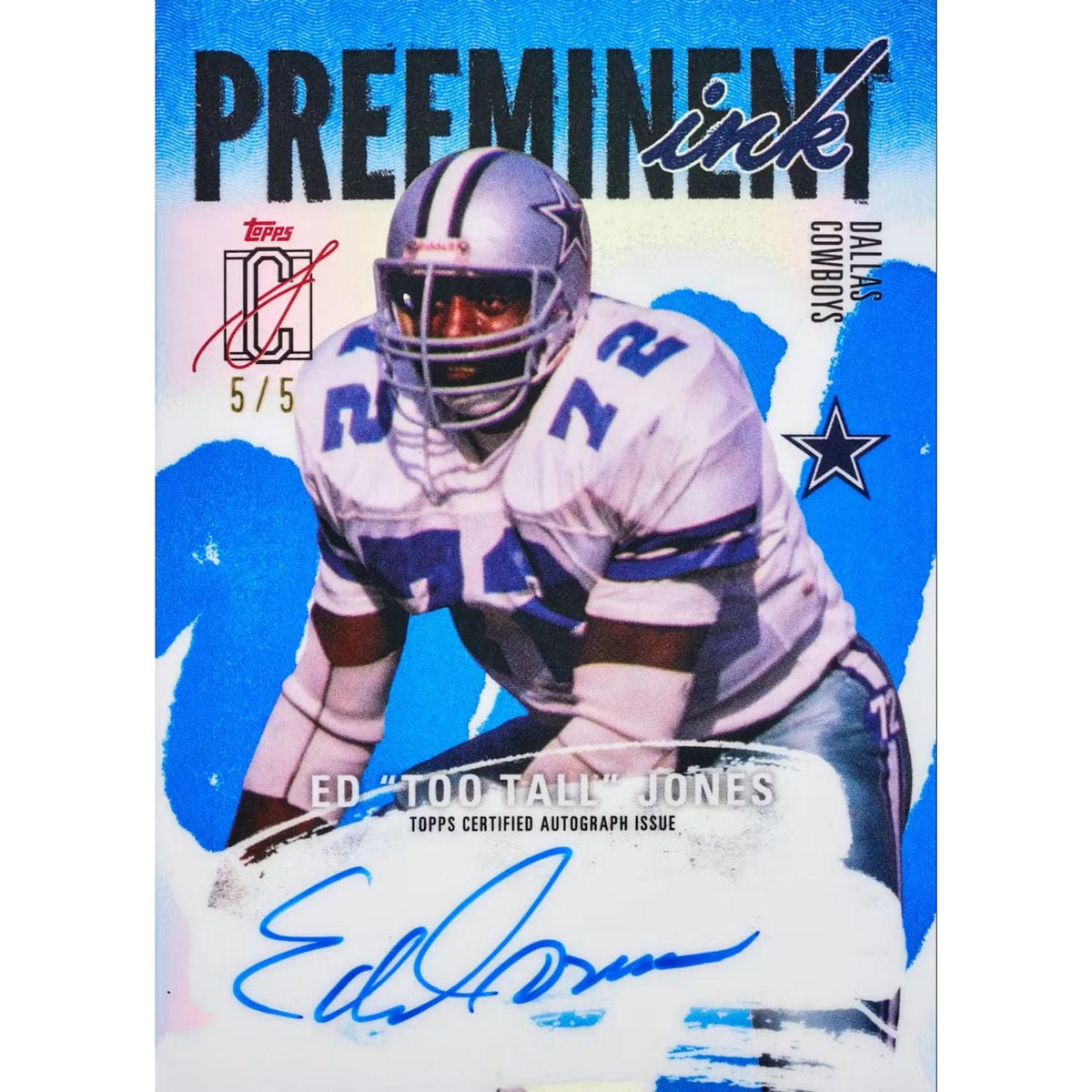 2025 Topps Signature Class Football Jumbo Box