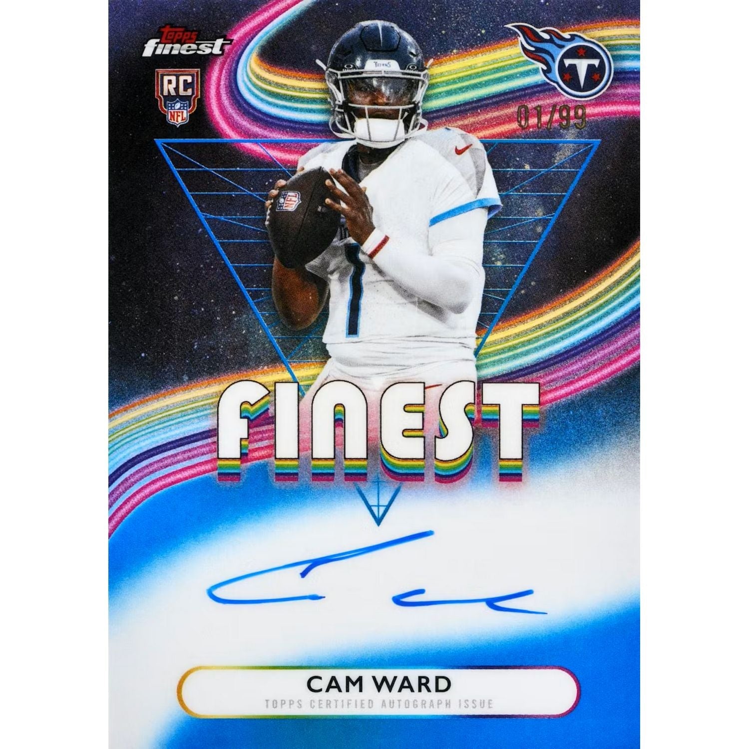2025 Topps Finest Football Hobby Box