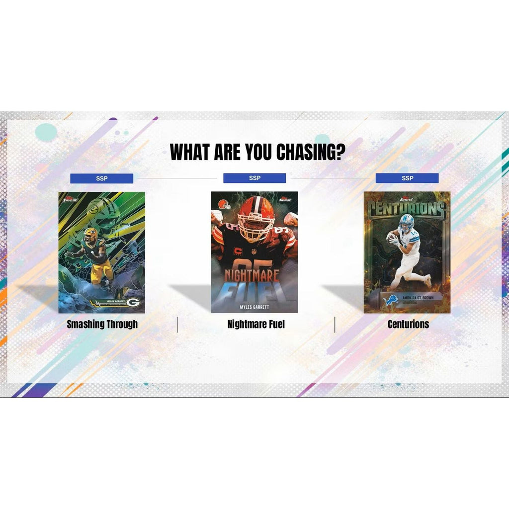 2025 Topps Finest Football Hobby Box