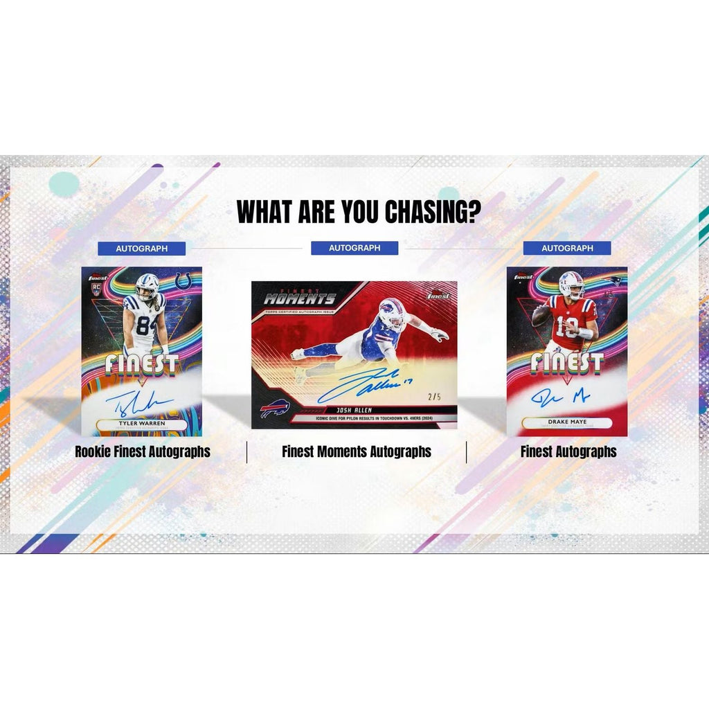 2025 Topps Finest Football Hobby Box