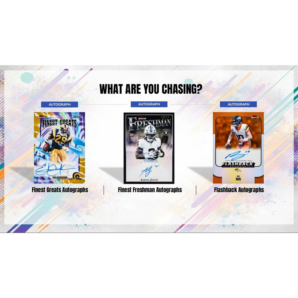 2025 Topps Finest Football Hobby Box