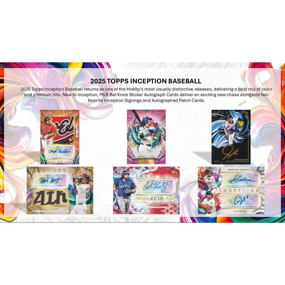 2025 Topps Inception Baseball Hobby Box