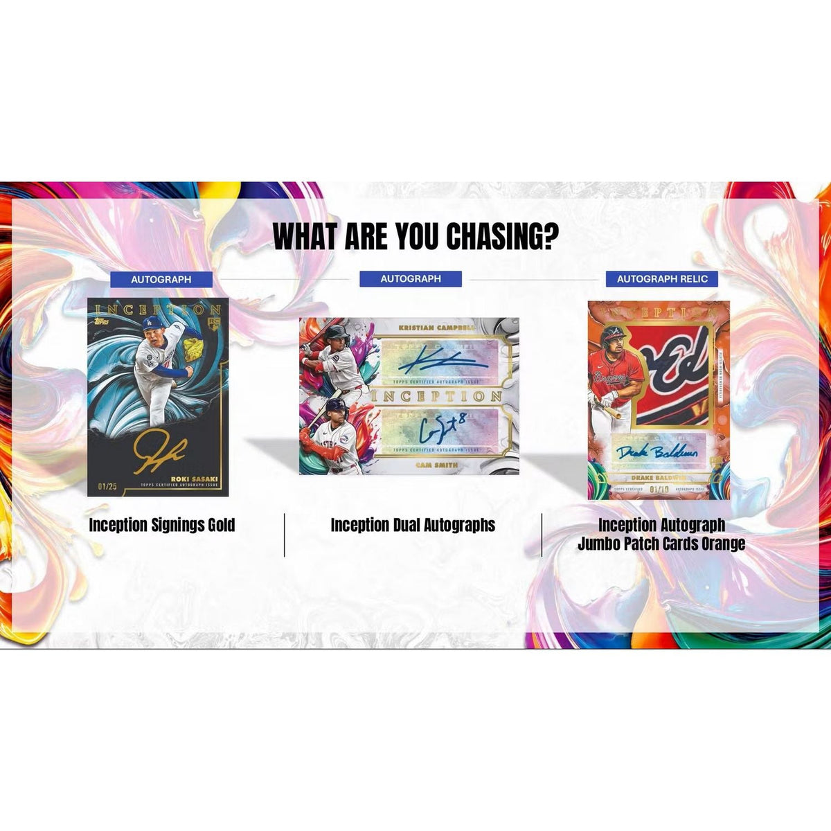 2025 Topps Inception Baseball Hobby Box