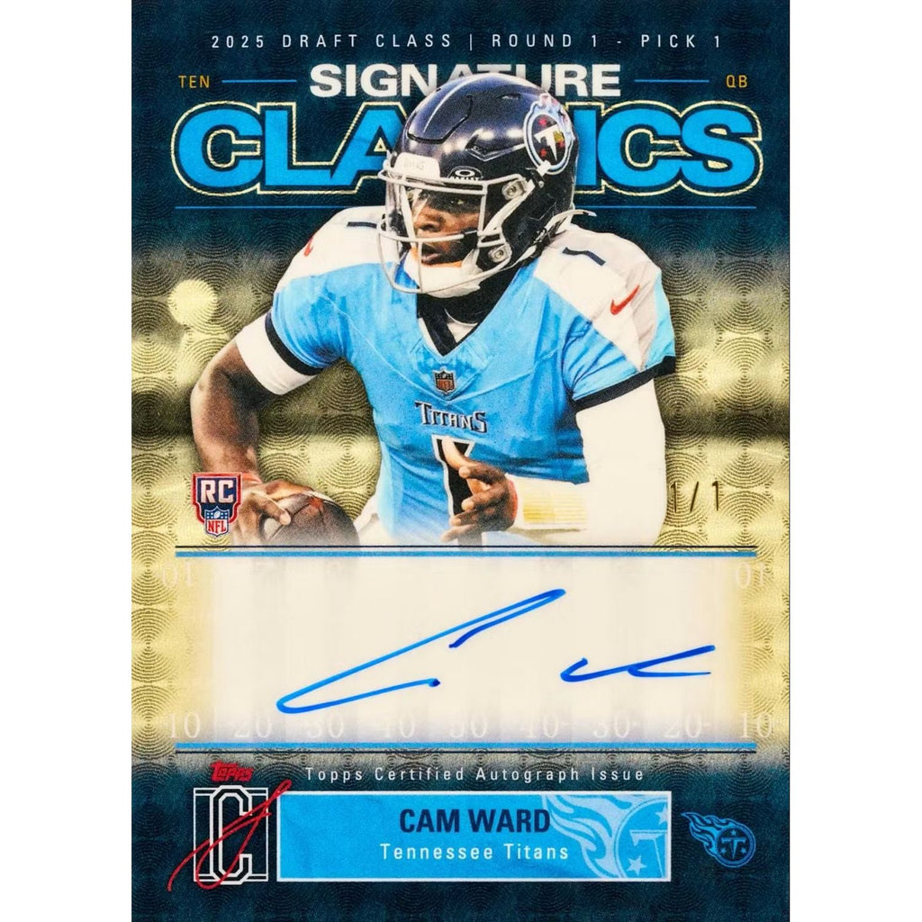 2025 Topps Signature Class Football Hobby Box