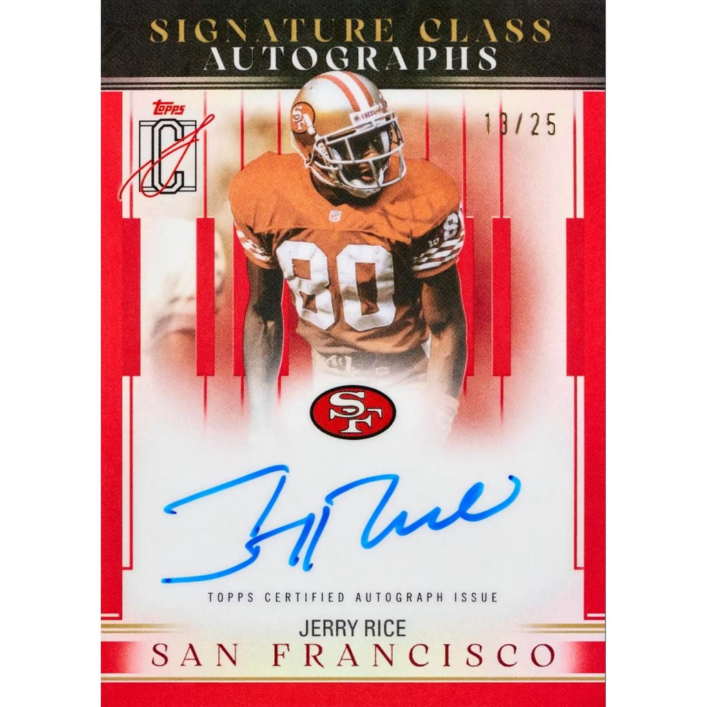2025 Topps Signature Class Football Hobby Box