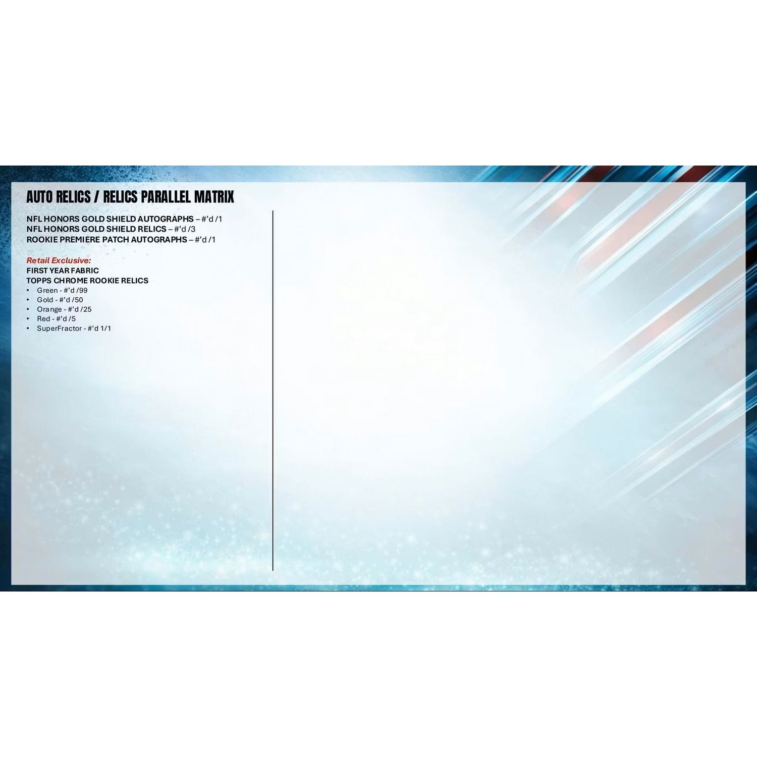 2025 Topps Chrome Football Hobby Box