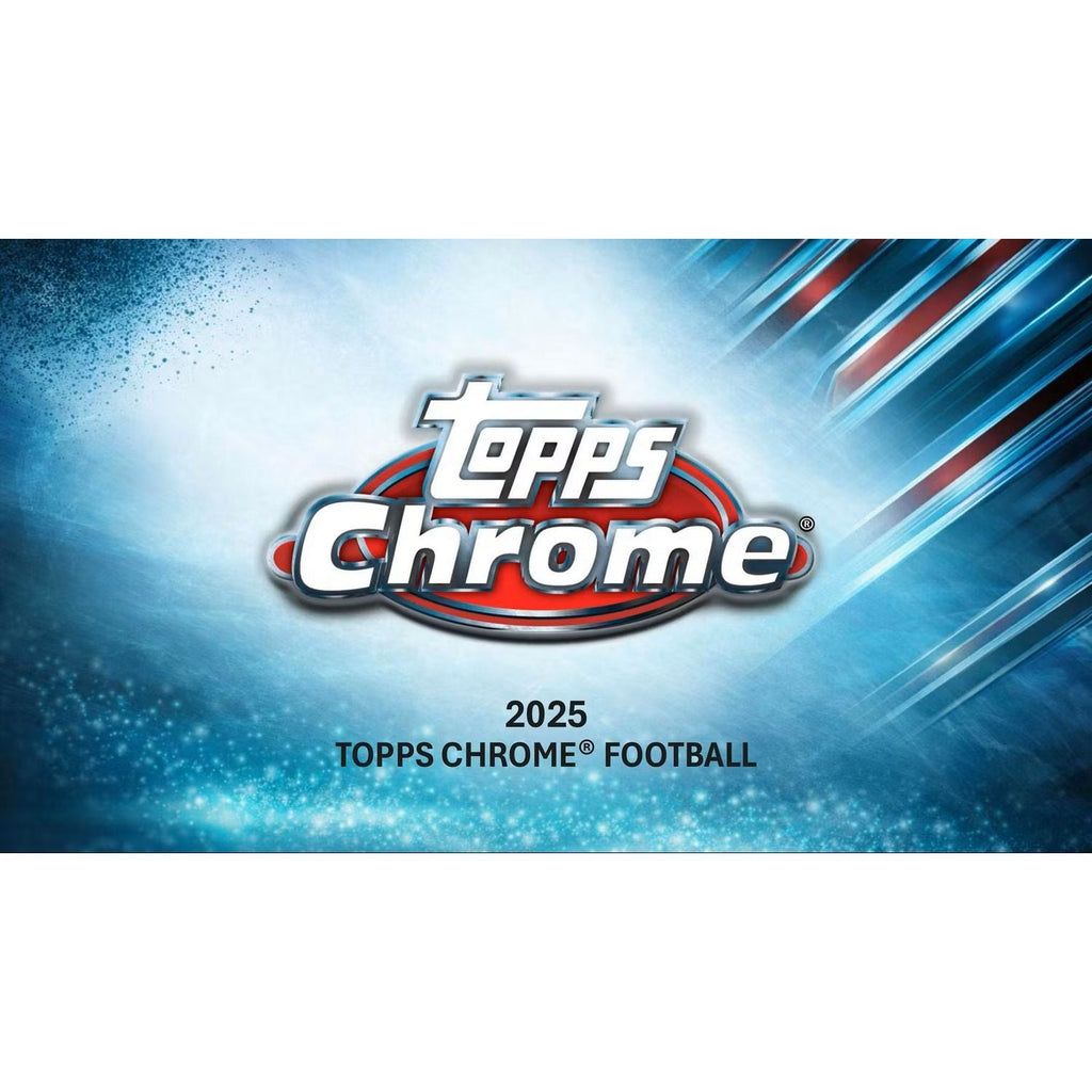 2025 Topps Chrome Football Hobby Box