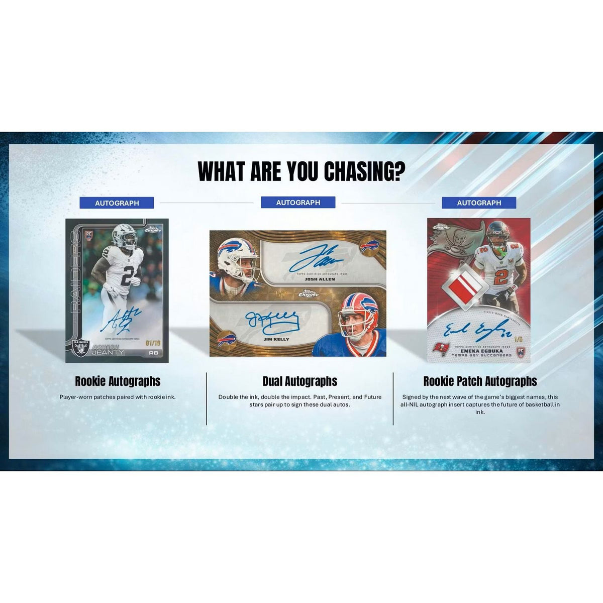2025 Topps Chrome Football Hobby Box