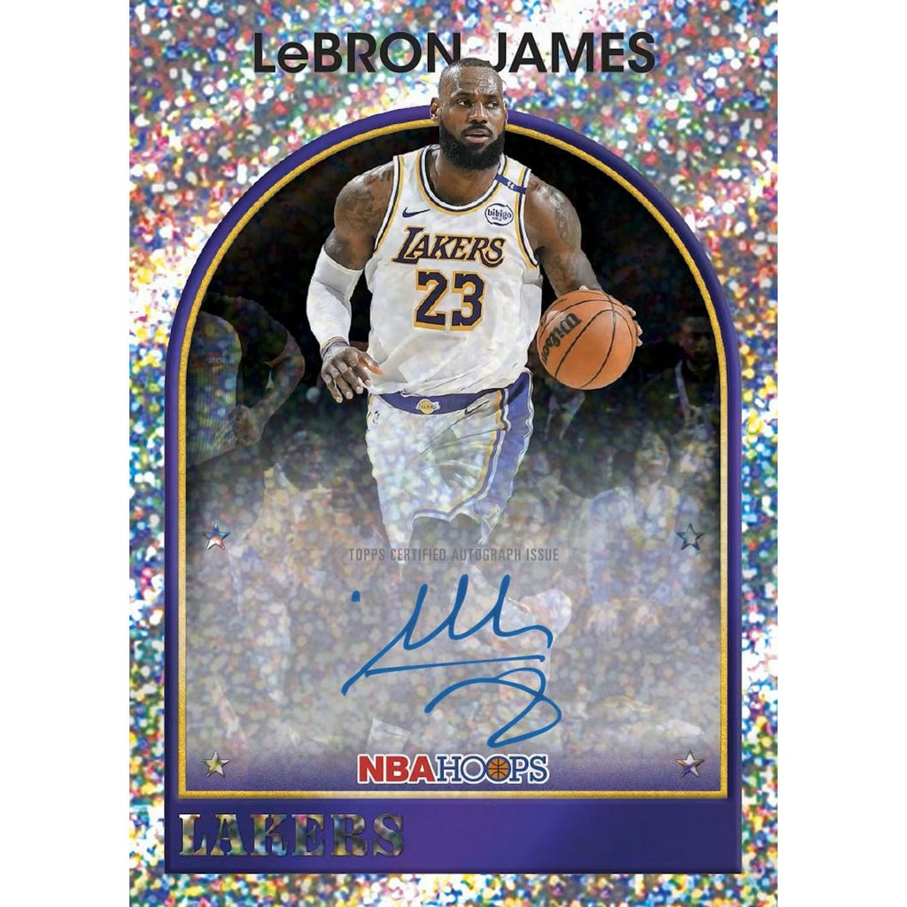 2025-26 Topps NBA Hoops Basketball Jumbo Box