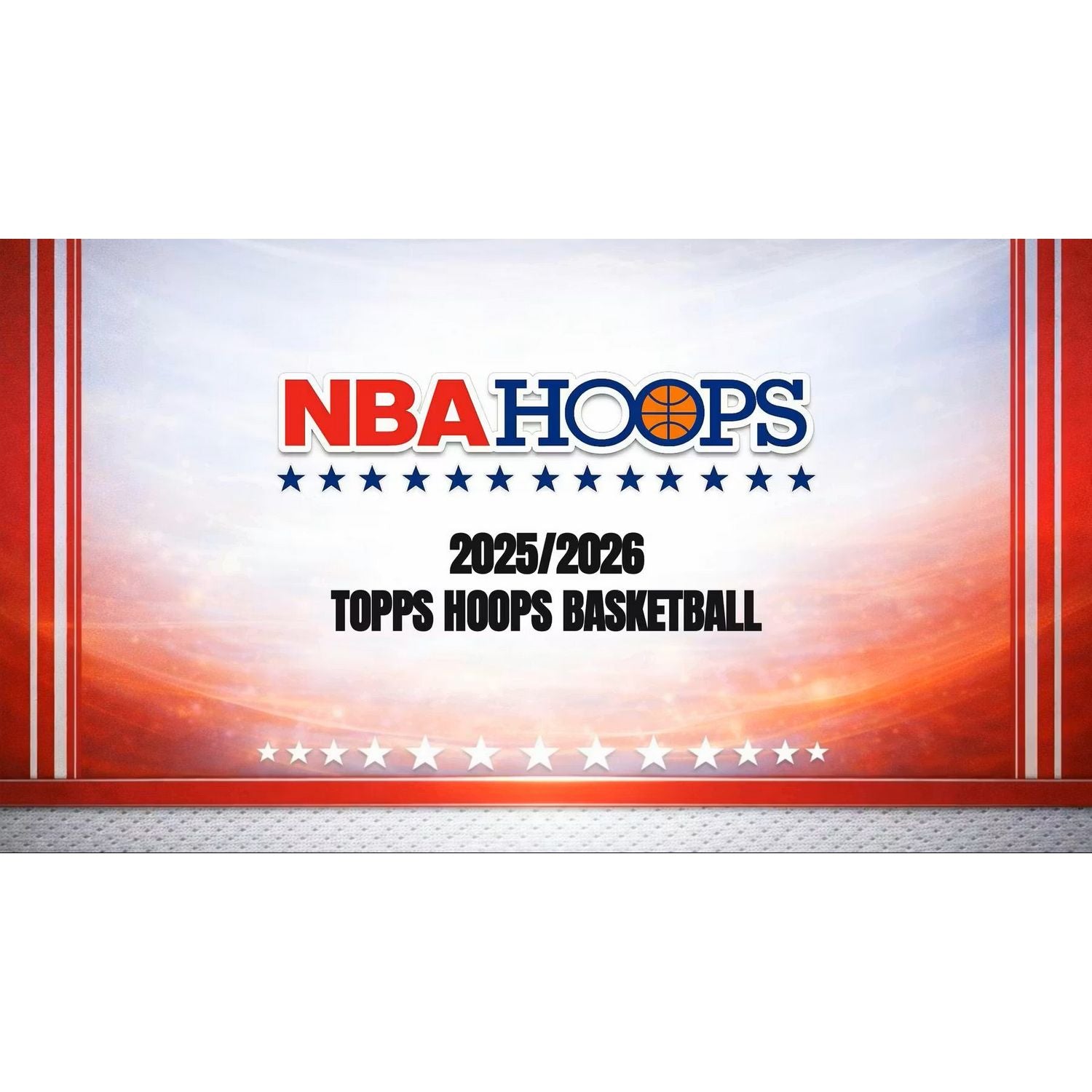 2025-26 Topps NBA Hoops Basketball Jumbo Box
