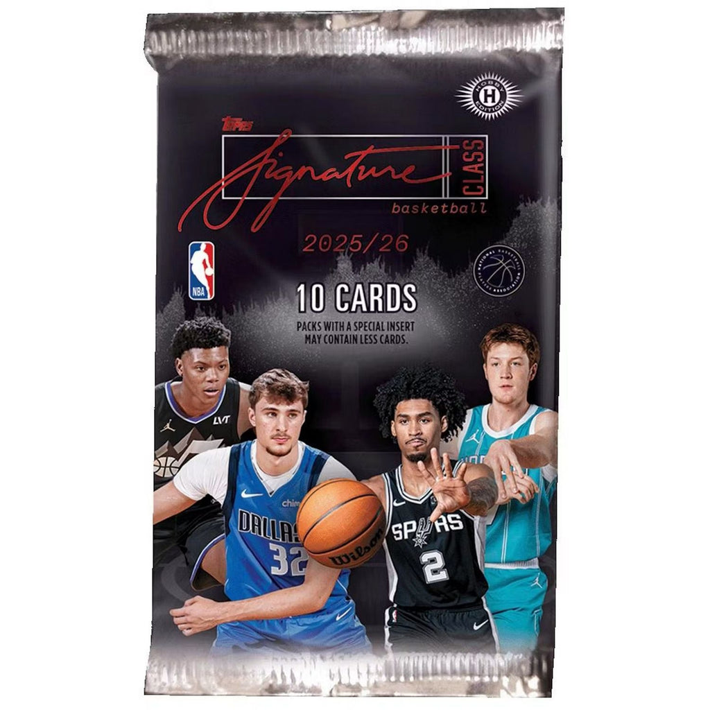 2025-26 Topps Signature Class Basketball Jumbo Box