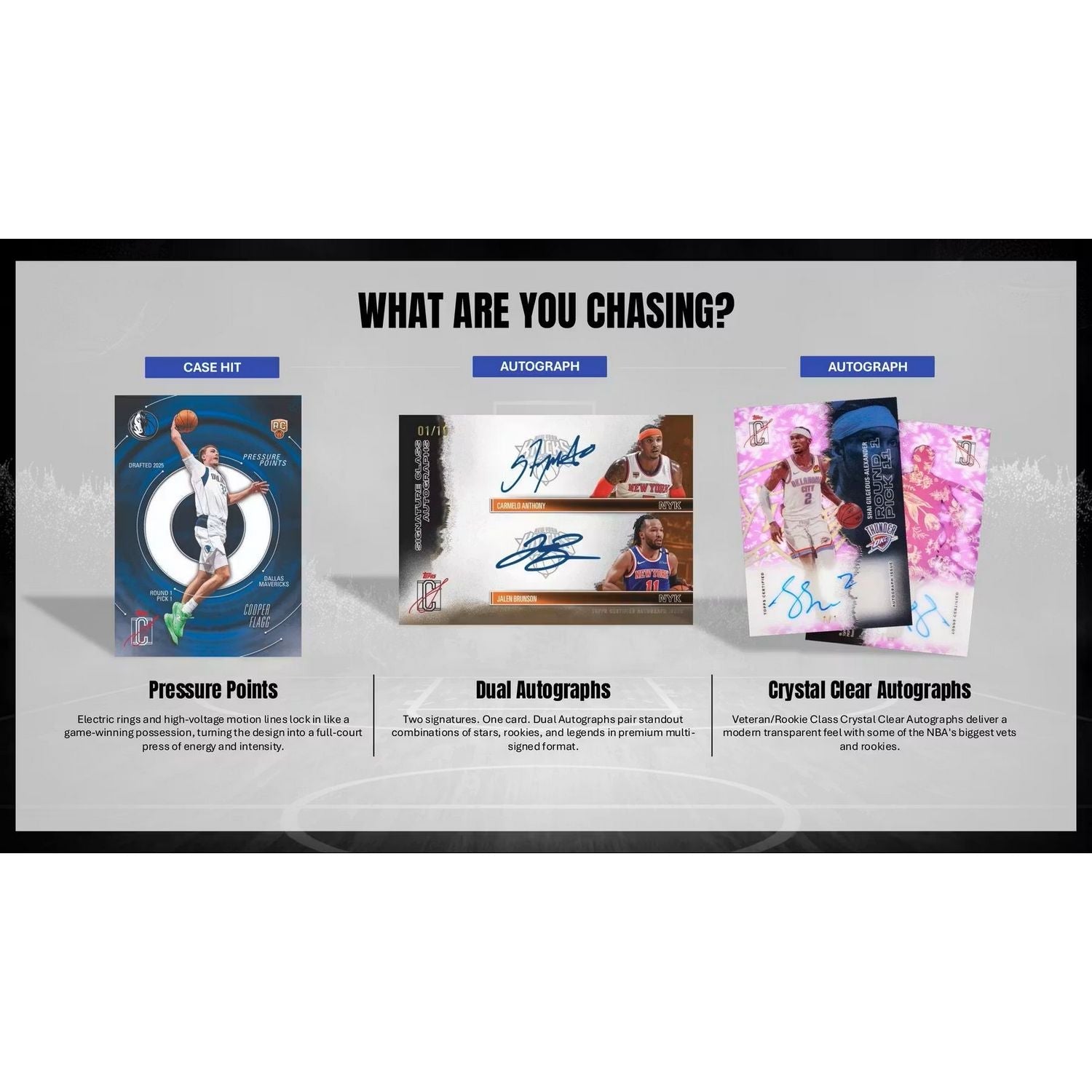 2025-26 Topps Signature Class Basketball Jumbo Box