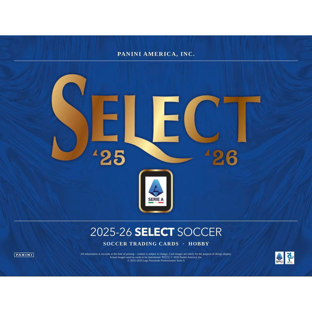 2025-26 Panini Select Serie A Soccer Hobby Box