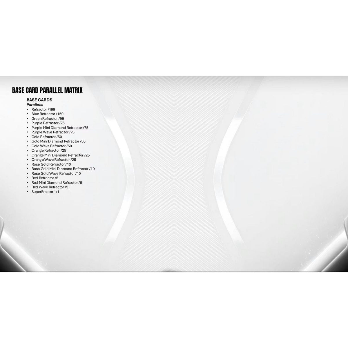 2026 Topps Chrome Black Baseball Hobby Box