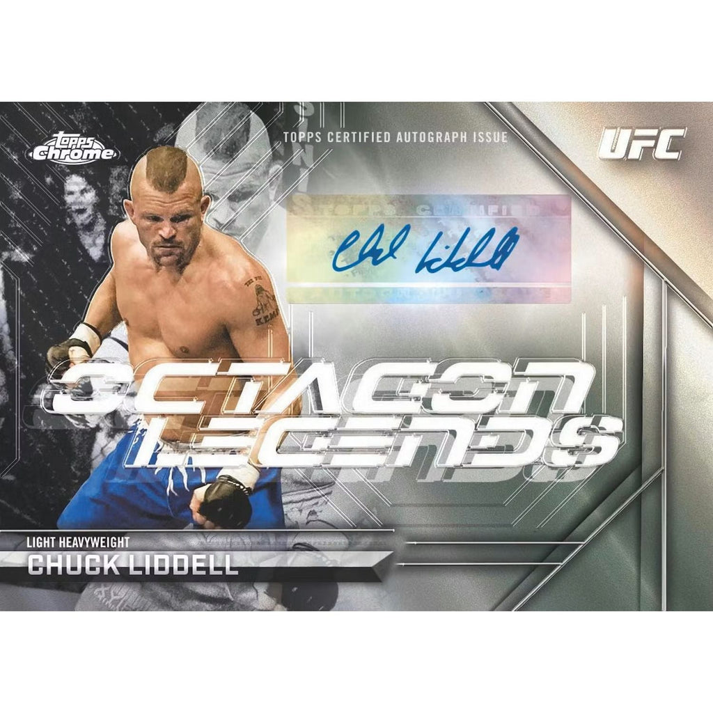 2026 Topps Chrome UFC Hobby Box