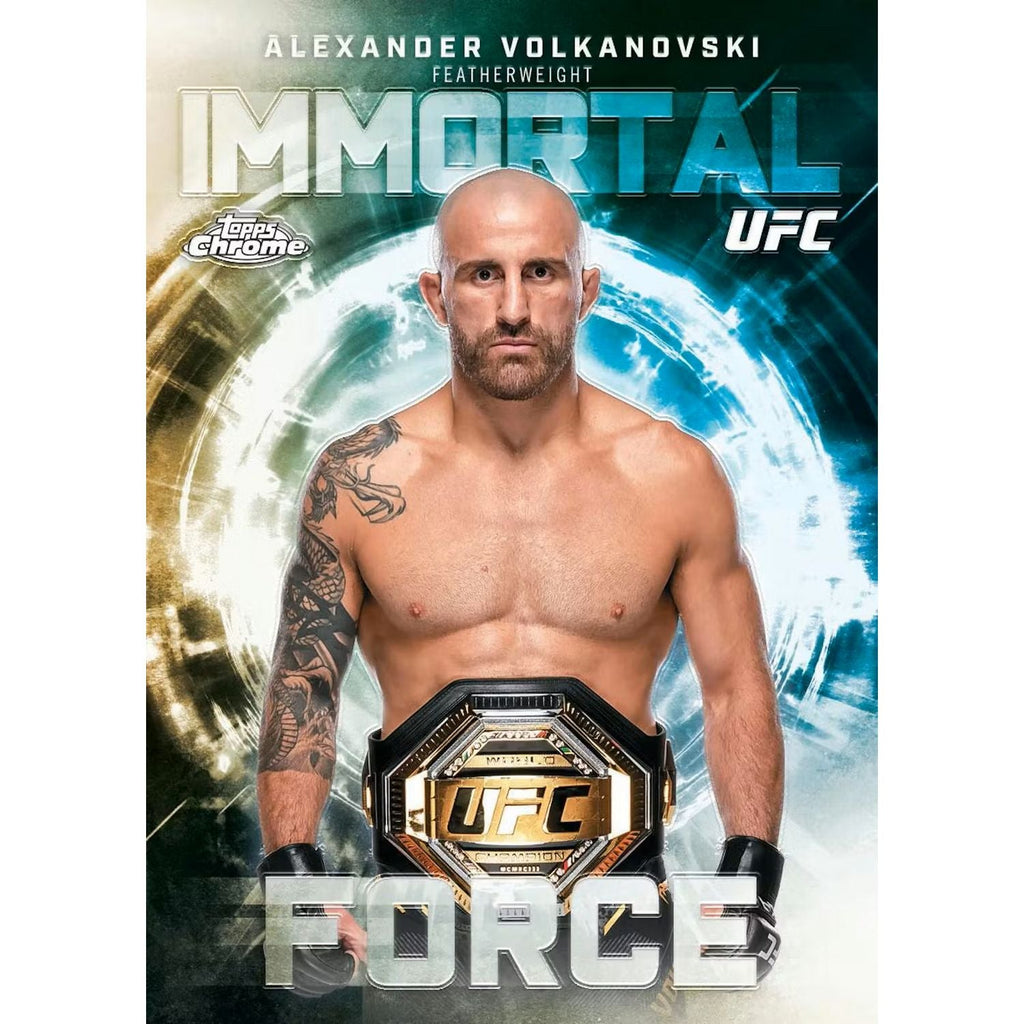 2026 Topps Chrome UFC Hobby Box