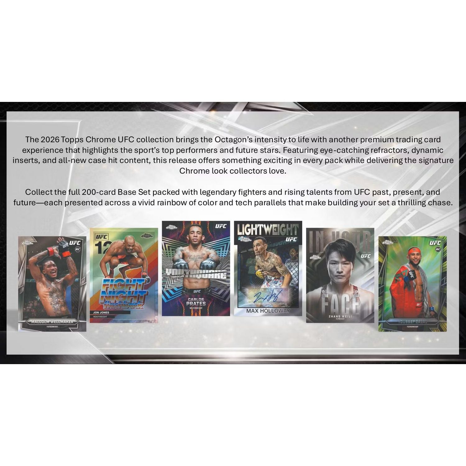 2026 Topps Chrome UFC Hobby Box