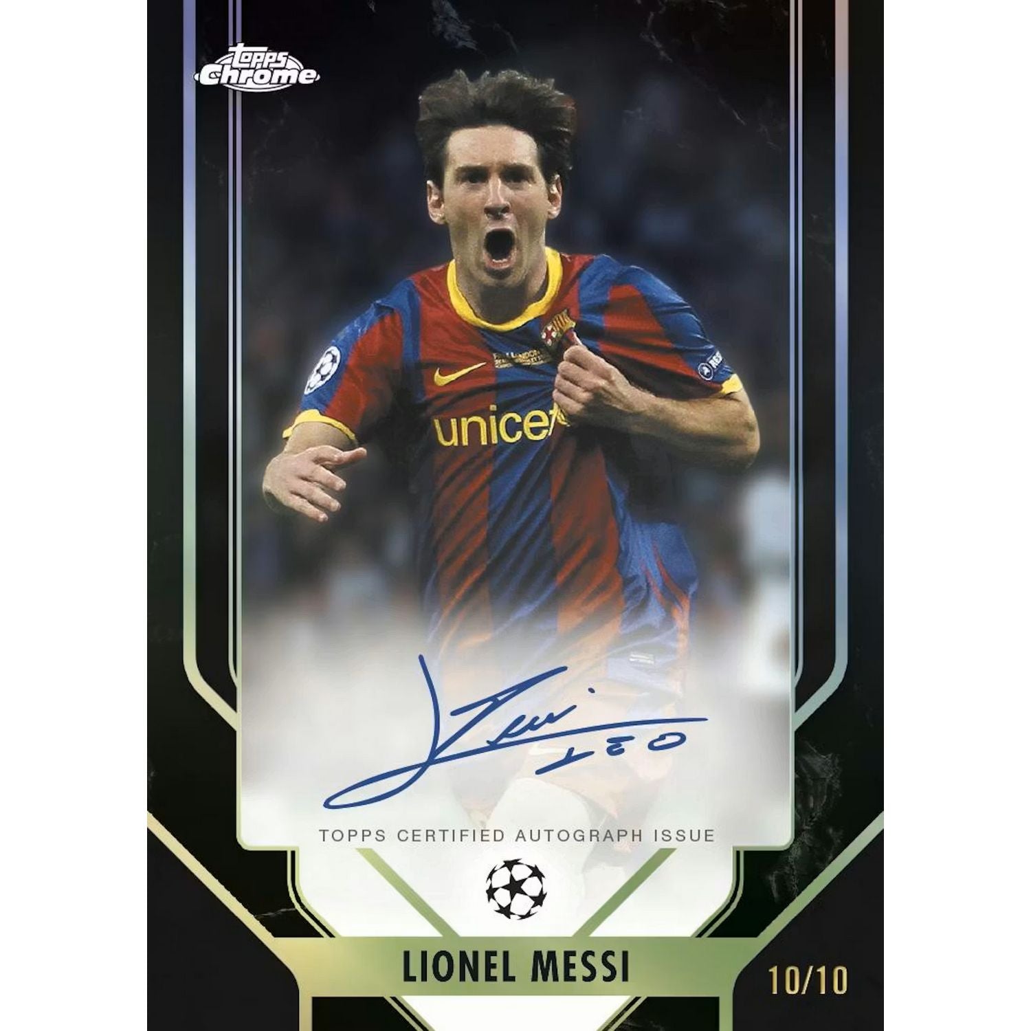 2025-26 Topps Chrome UEFA Club Competitions Soccer Hobby Box