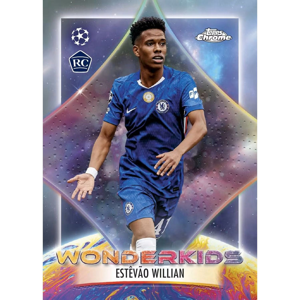 2025-26 Topps Chrome UEFA Club Competitions Soccer Hobby Box
