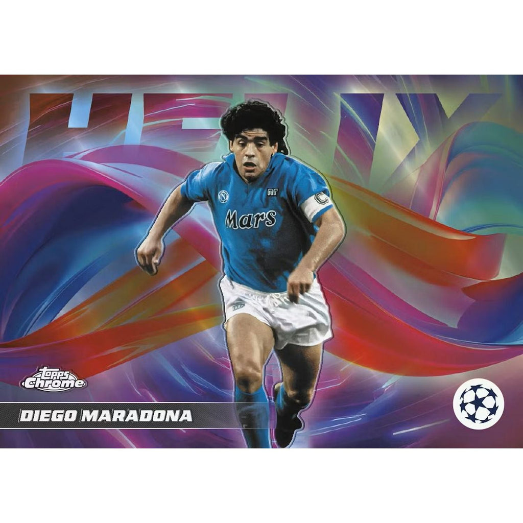 2025-26 Topps Chrome UEFA Club Competitions Soccer Jumbo Box
