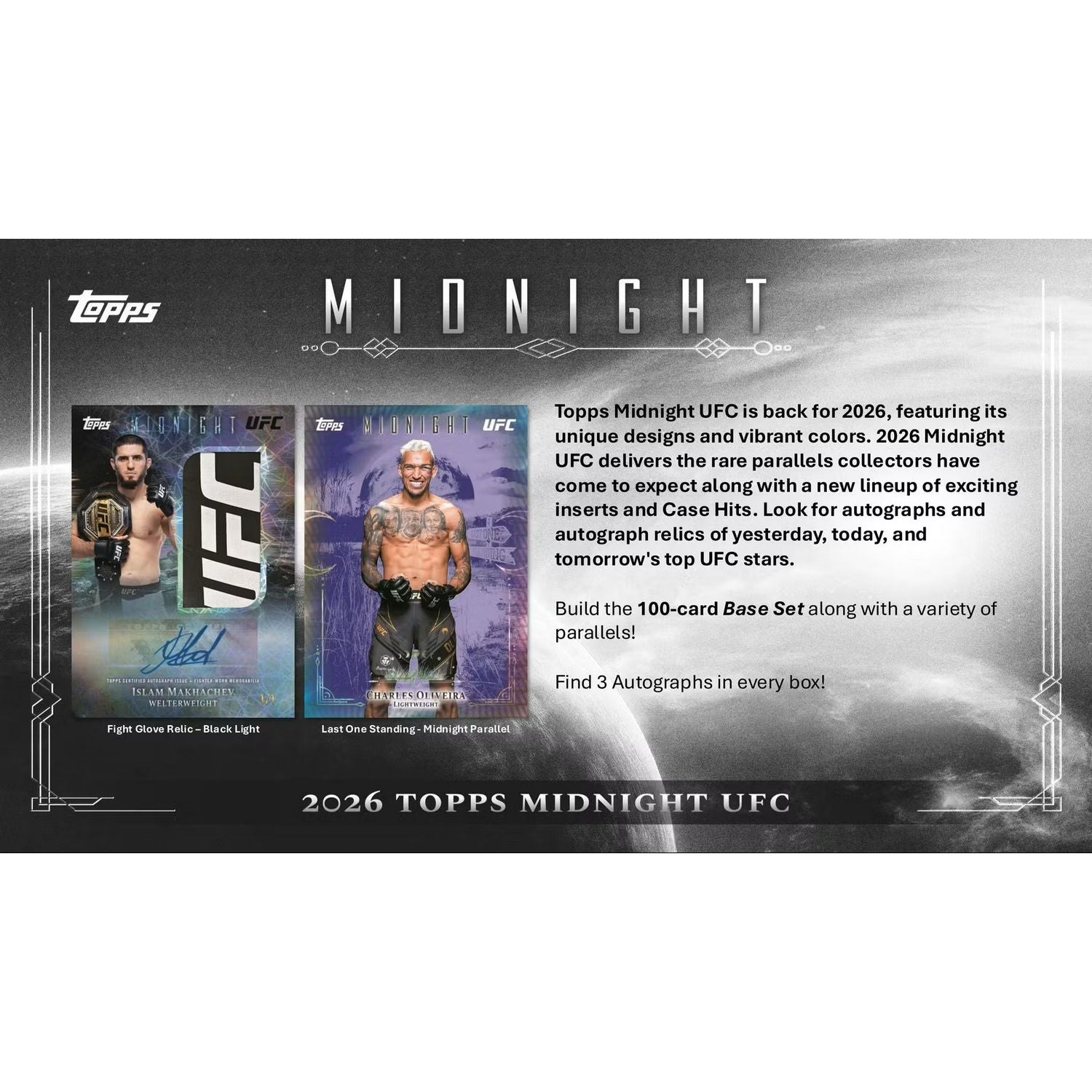 2026 Topps UFC Midnight Hobby Box