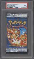 Base Set Pokemon Foil Charizard UK Booster Pack PSA 9 #2