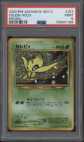 Celebi Pokemon Neo 3 Promo Holo Japanese #251 PSA 9
