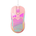 Honeycomb Wired Gaming Mouse – 6D Ergonomic USB Mouse with Adjustable DPI