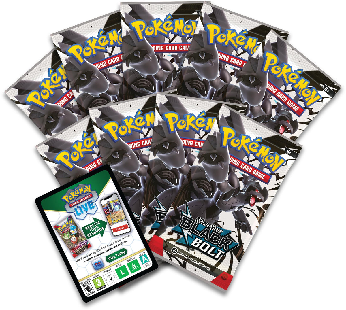 Pokemon TCG Scarlet & Violet 10.5 Black Bolt Elite Trainer Box