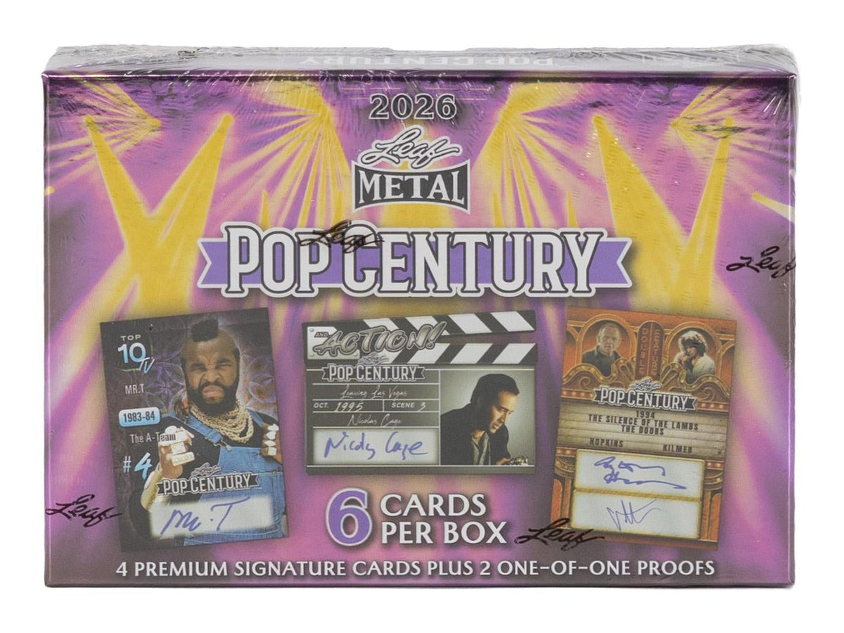 (Local Pickup Only) 2026 Leaf Metal Pop Century Hobby Box