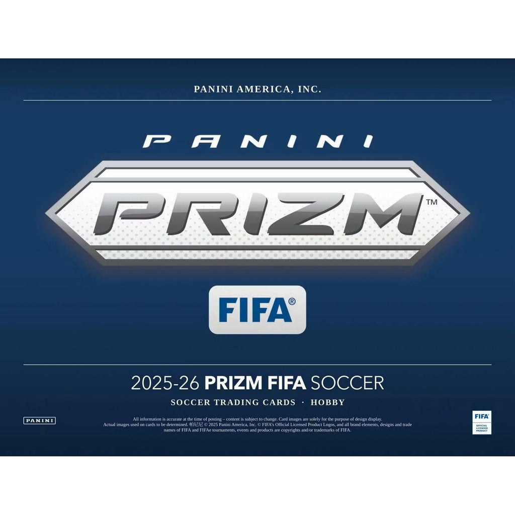 2025-26 Panini Prizm FIFA Soccer Hobby Box
