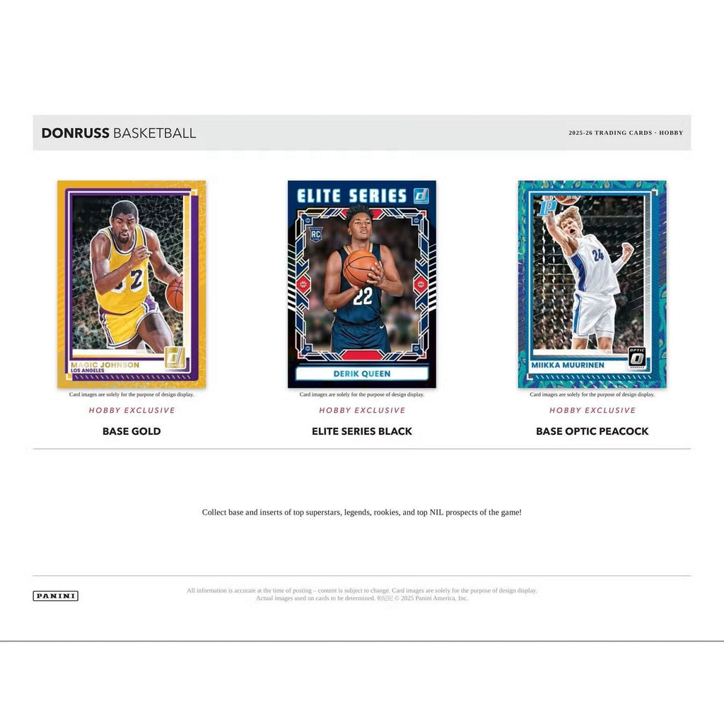 2025-26 Panini Donruss Basketball Hobby Box