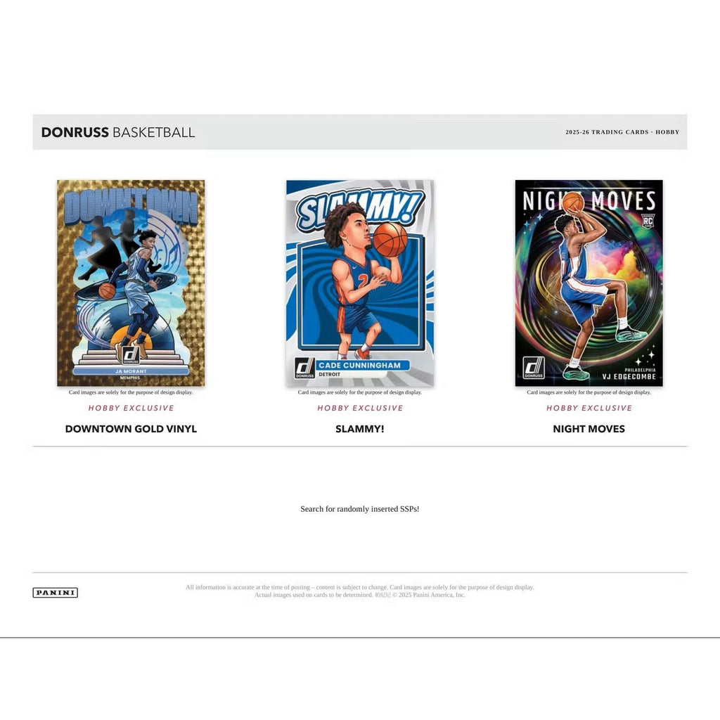 2025-26 Panini Donruss Basketball Hobby Box