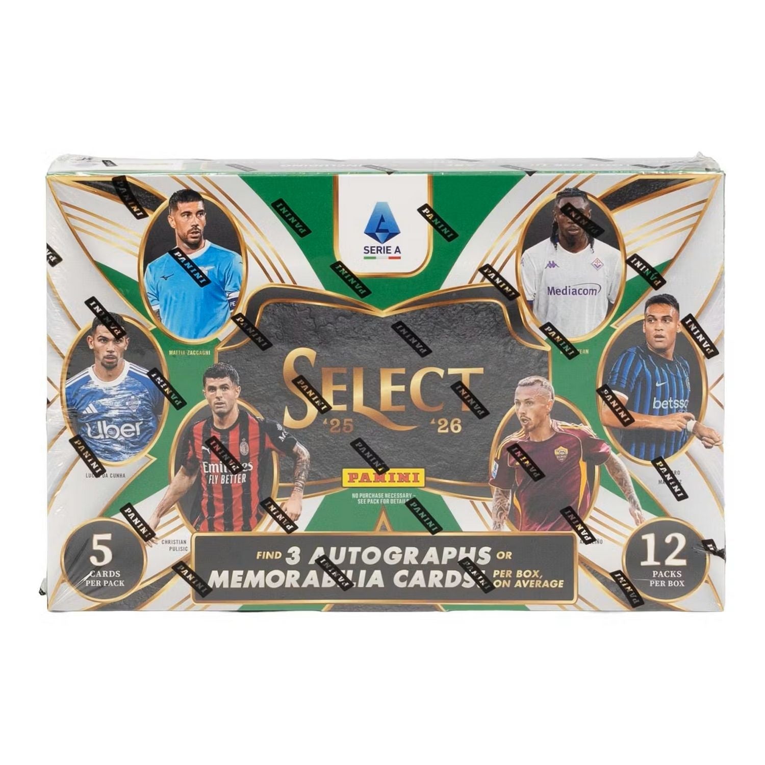 2025-26 Panini Select Serie A Soccer Hobby Box