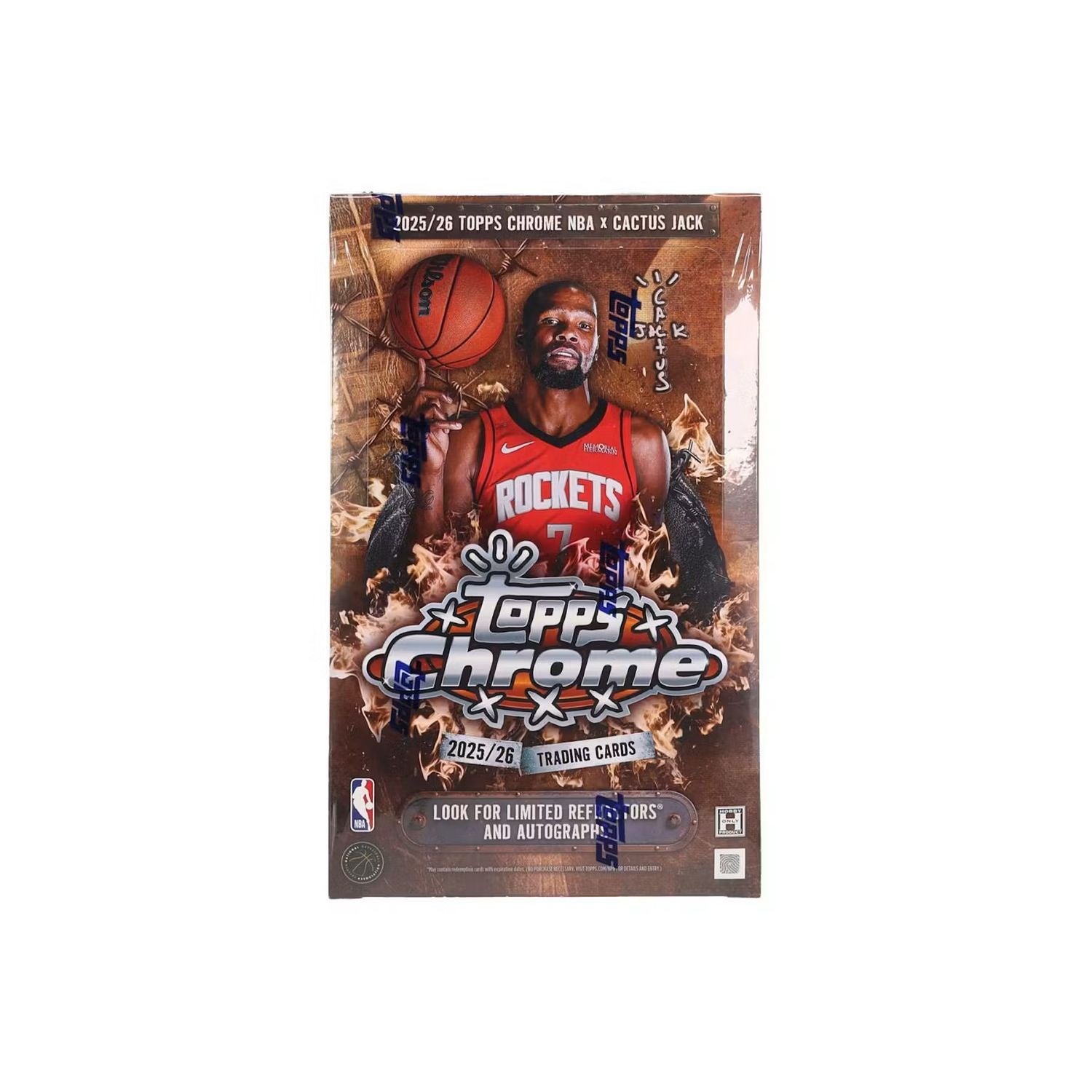2025-26 Topps Chrome Cactus Jack Basketball Hobby Box