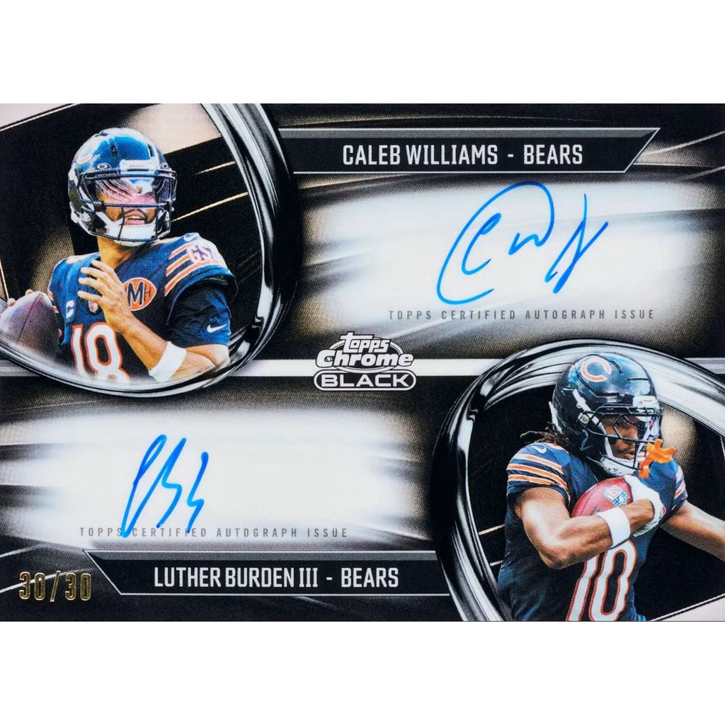 2025 Topps Chrome Black Football Hobby Box