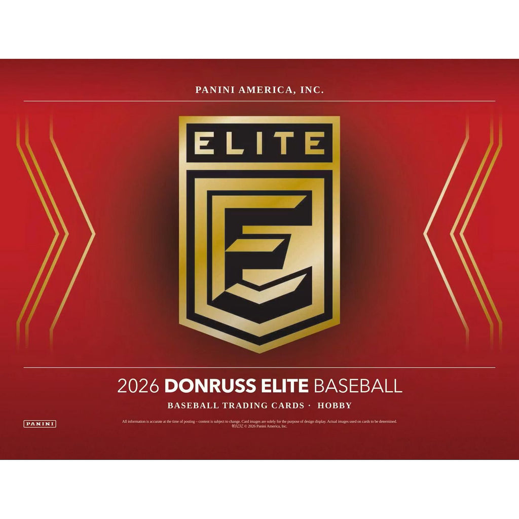 2026 Panini Donruss Elite Baseball Hobby Box