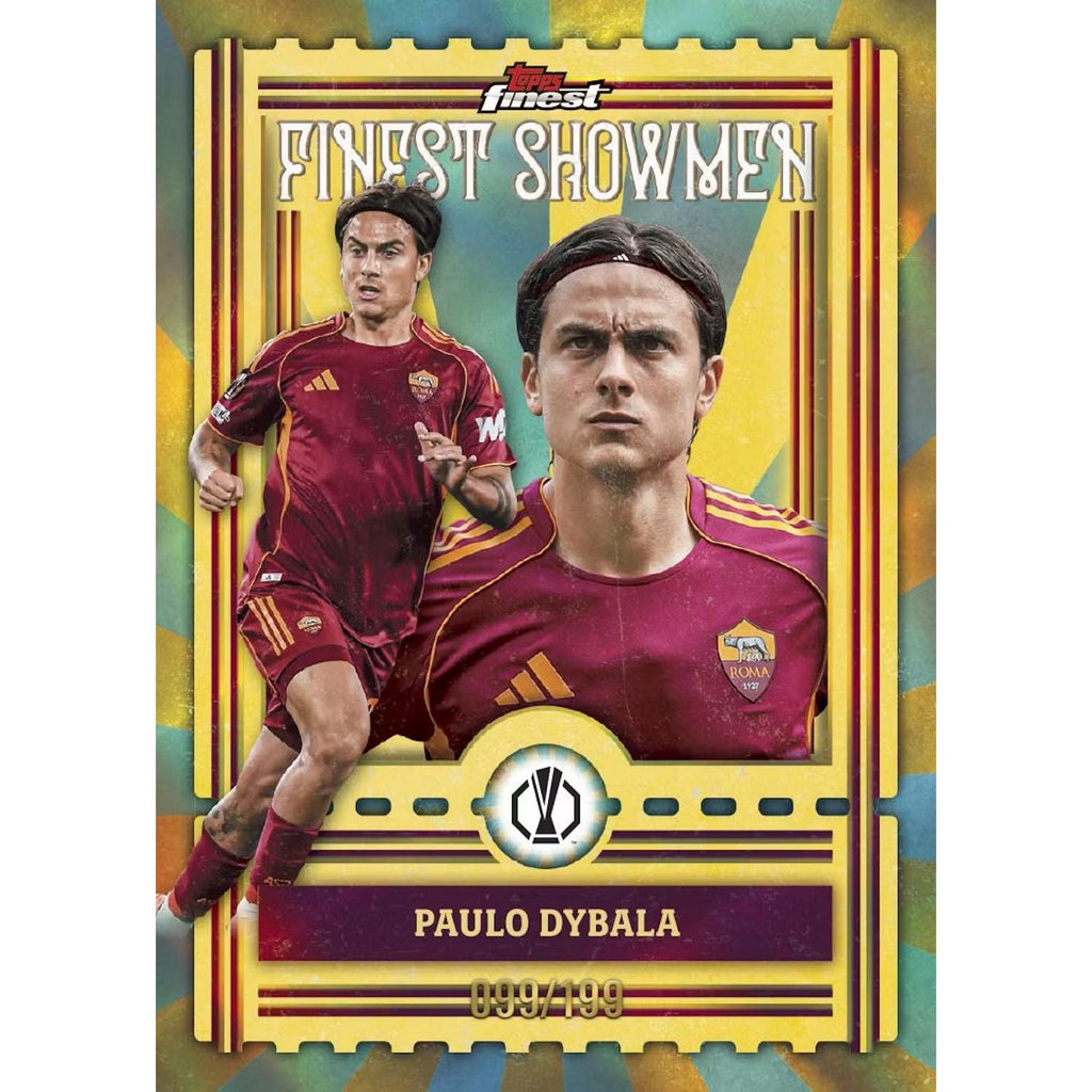 2025-26 Topps UEFA Club Competitions Finest Soccer Hobby Box