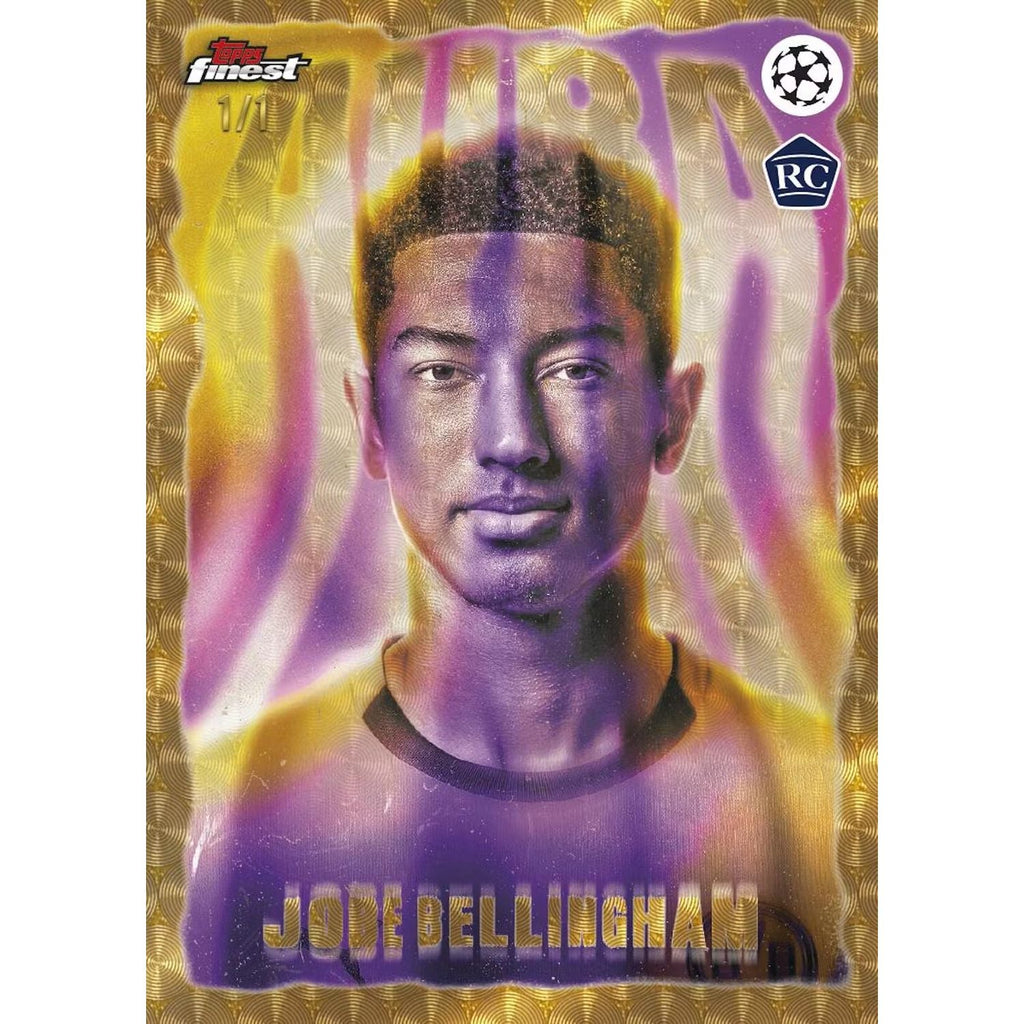 2025-26 Topps UEFA Club Competitions Finest Soccer Hobby Box