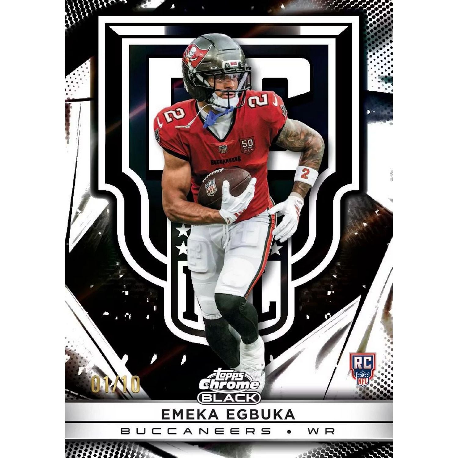 2025 Topps Chrome Black Football Hobby Box