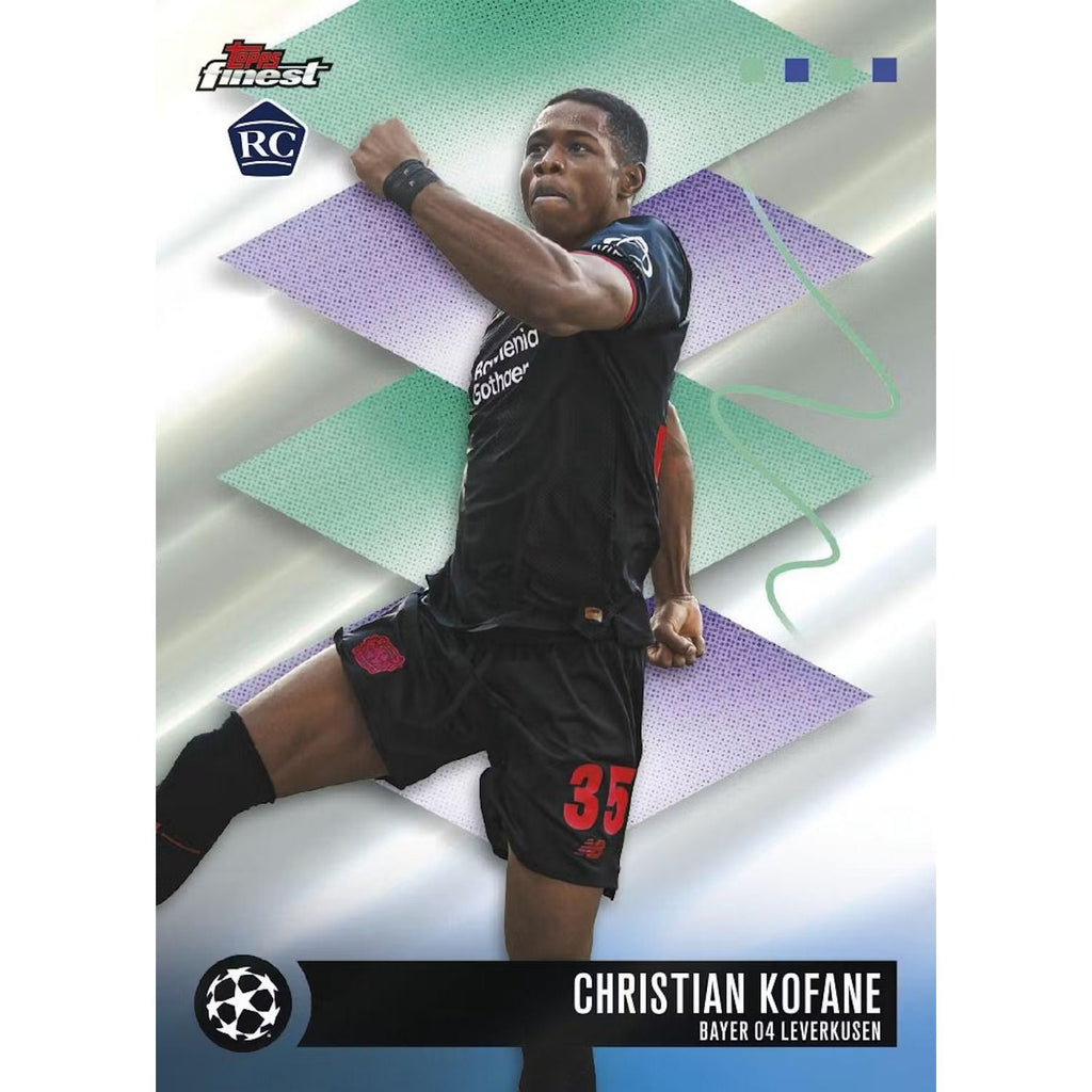 2025-26 Topps UEFA Club Competitions Finest Soccer Hobby Box