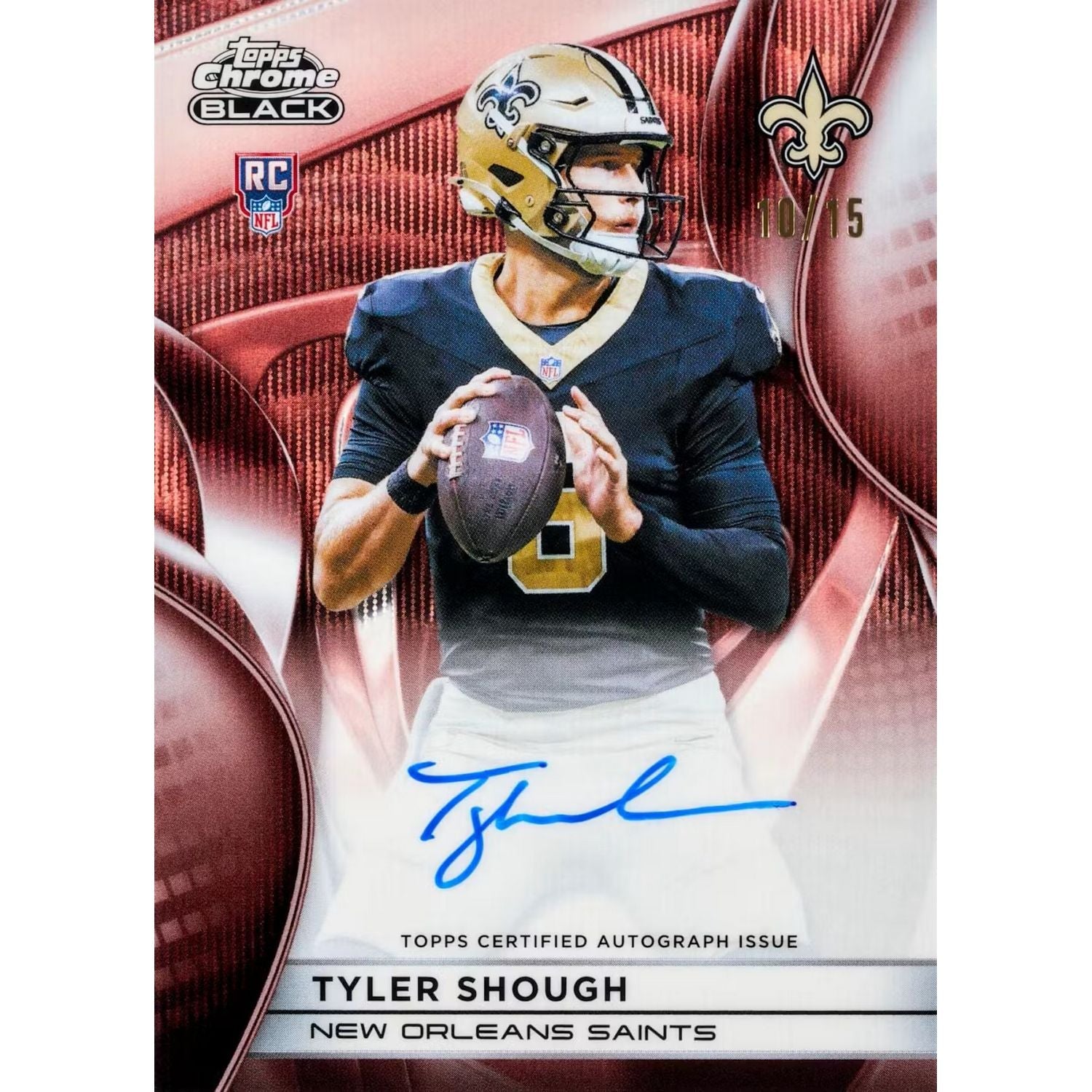 2025 Topps Chrome Black Football Hobby Box